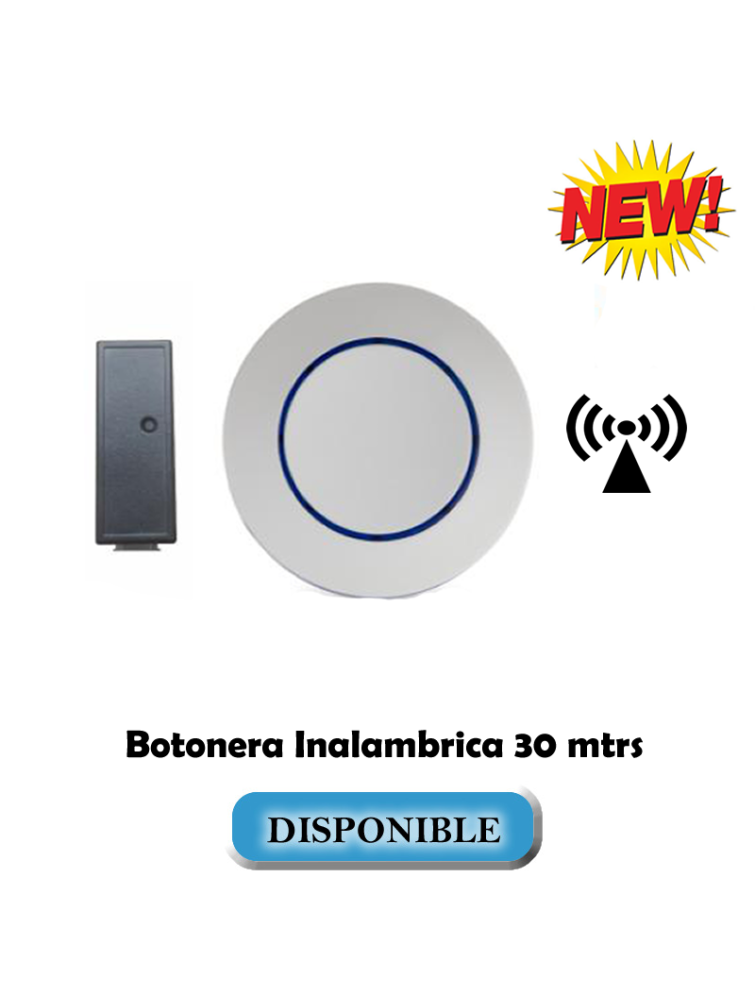 Botonera Inalambrica 30 metros