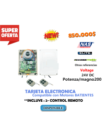 TARJETA ELECTRONICA 24V...