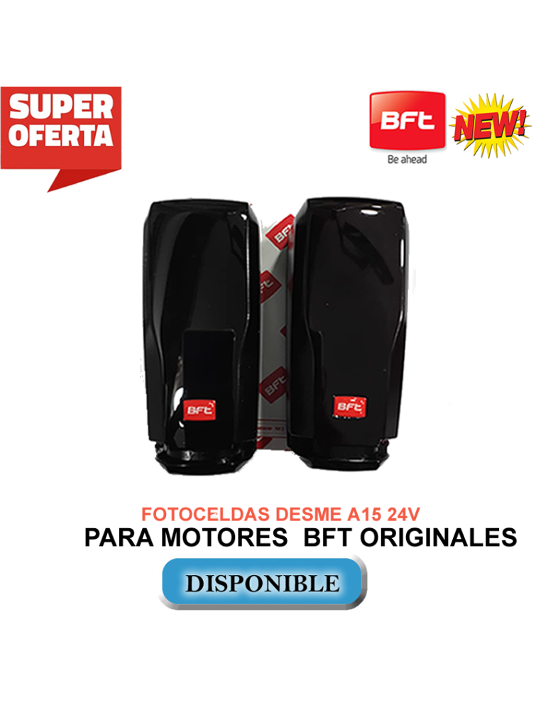 FOTOCELDAS BFT DESME A15 24V