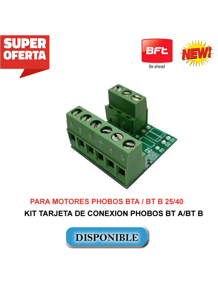 KIT TARJETA CONEXION PHOBOS BTA / BT B