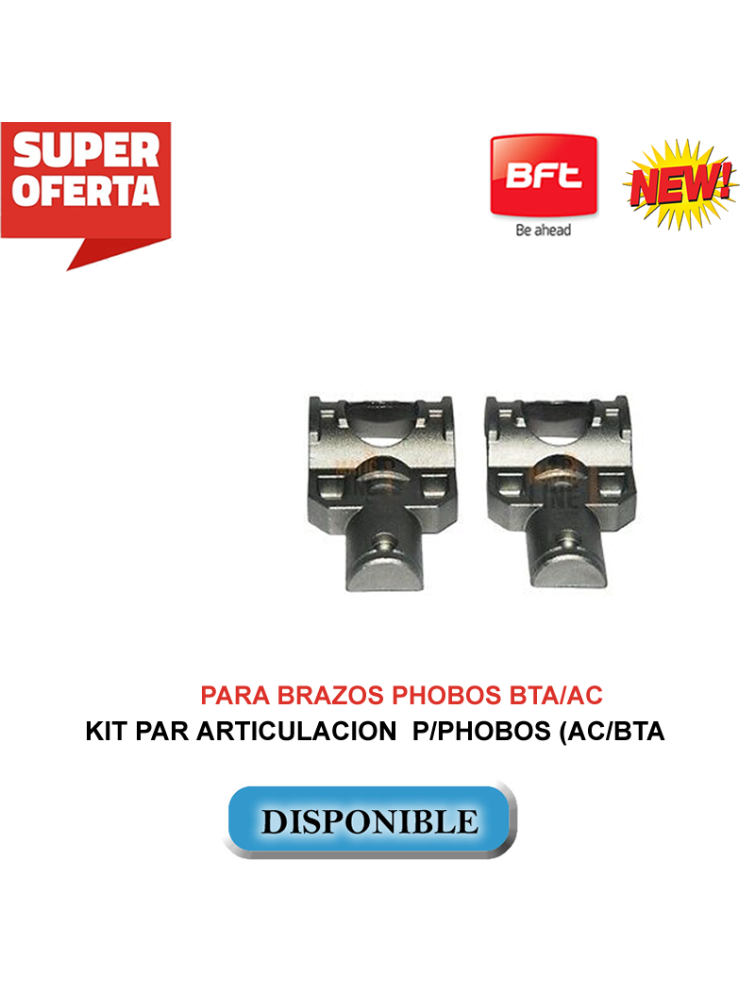 KIT PAR ARTICULACION  P/PHOBOS (AC/BTA)