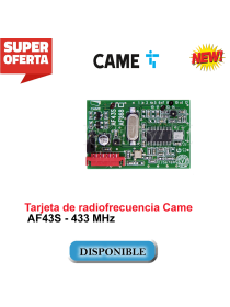 Tarjeta de radiofrecuencia...