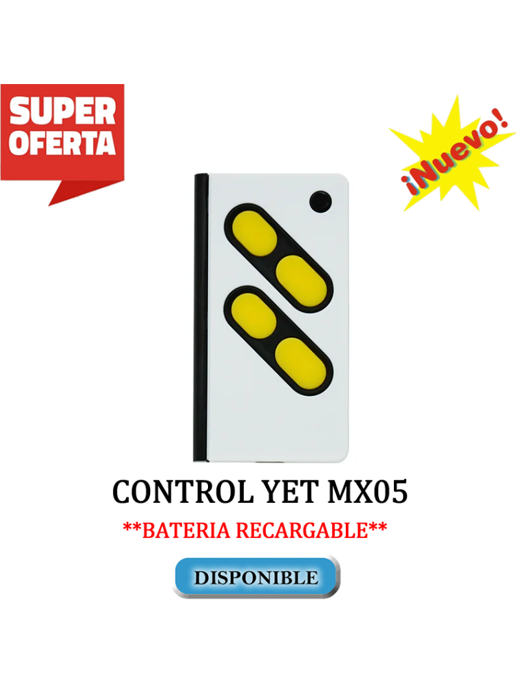 CONTROL REMOTO COPIADOR  YET MX05