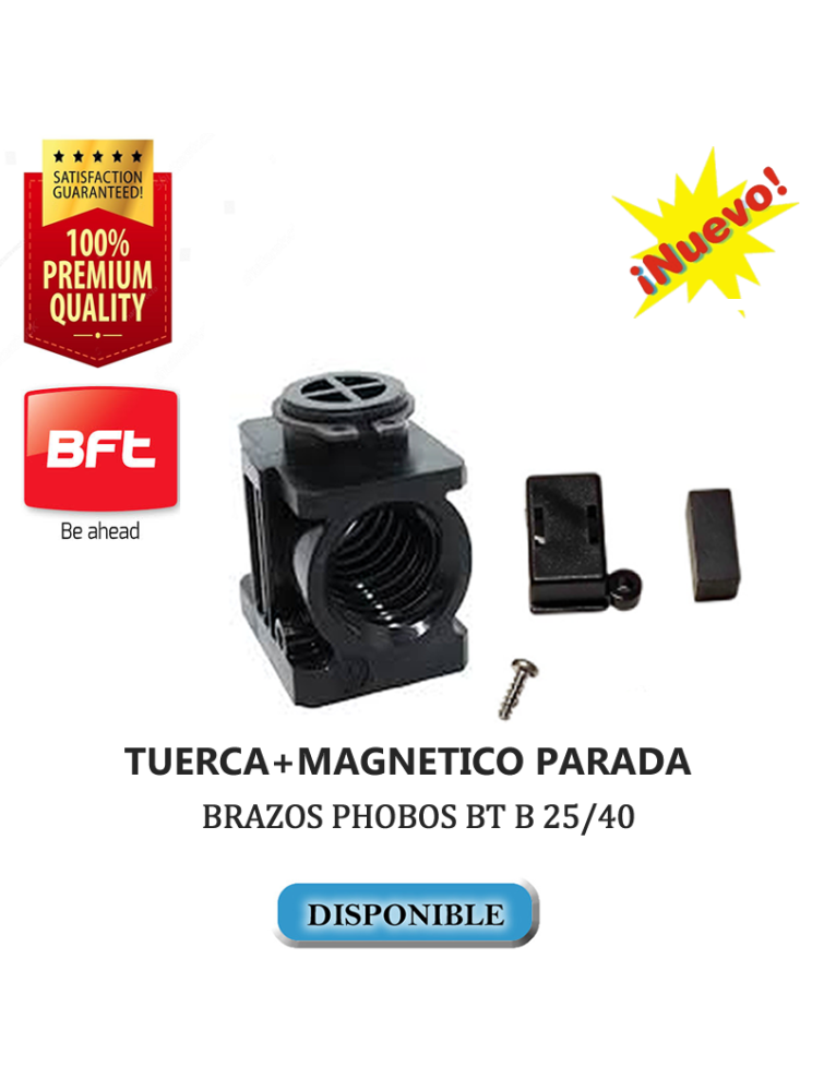 TUERCA+ MAGNETICO PARADA PHOBOS BT B 25-40, BFT