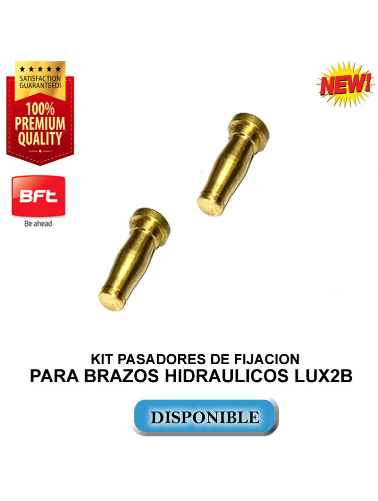 KIT X2 PASADORES DE FIJACION BRAZOS HIDRAULICOS LUX2B, LUX GV2B, BFT