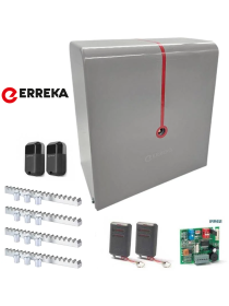KIT MOTOR CORREDIZO MARCA ERREKA, MODELO DINGO 424 DE 400KG A 24V,110v