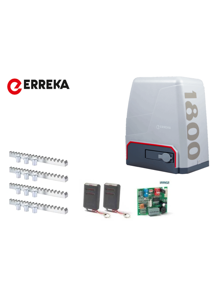 MOTOR CORREDIZO MARCA ERREKA, MODELO CAT 1800 DE 1800KG A 110V