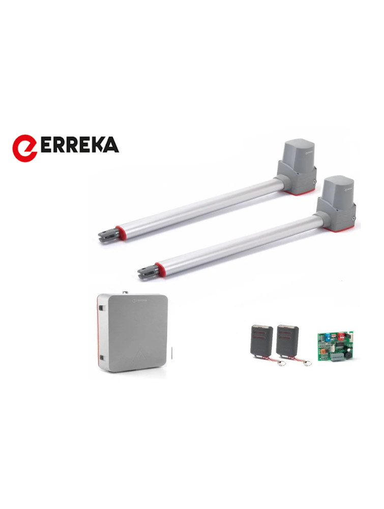 KIT DE 2 MOTORES BATIENTES ELECTROMECÁNICOS MARCA ERREKA, MODELO TEMIS