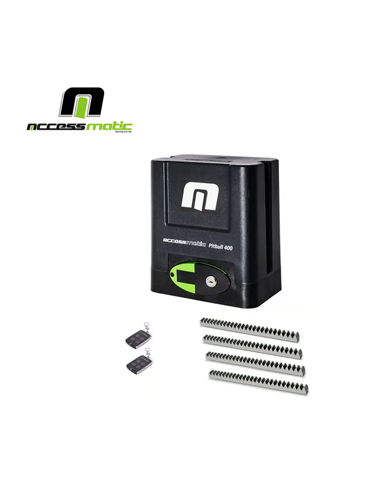 KIT DE MOTOR CORREDIZO ACCESSMATIC PITBULL 400 DE 400KG.