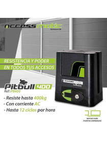 KIT DE MOTOR CORREDIZO ACCESSMATIC PITBULL 400 DE 400KG.