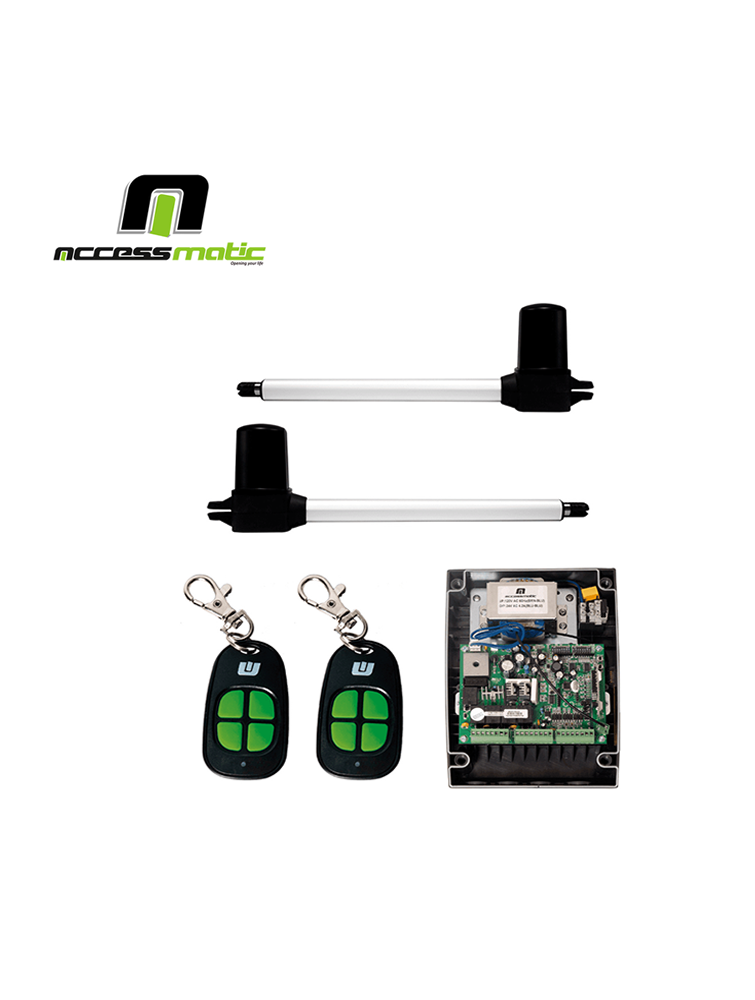 MOTORES BATIENTES ACCESSMATIC EAGLE 250, 2 HOJAS DE 3MT, 250 KG,110V
