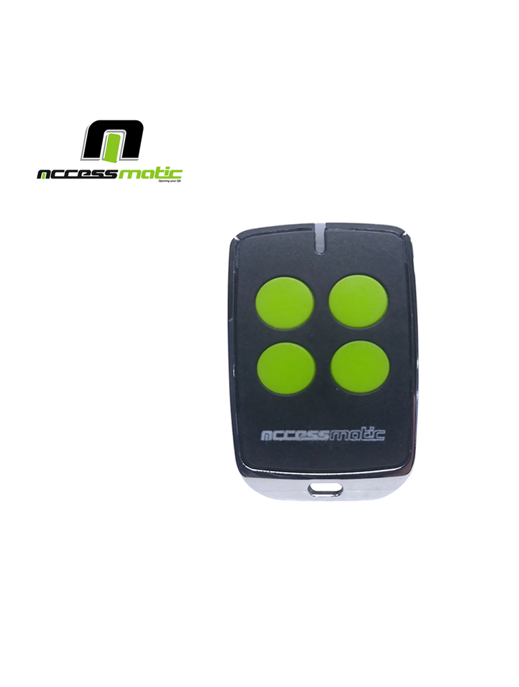 CONTROL REMOTO ACCESSMATIC DE 4 CANALES DE 433 MHZ
