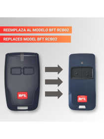 CONTROL REMOTO BFT MITTO COOL C2 433.92 MHZ
