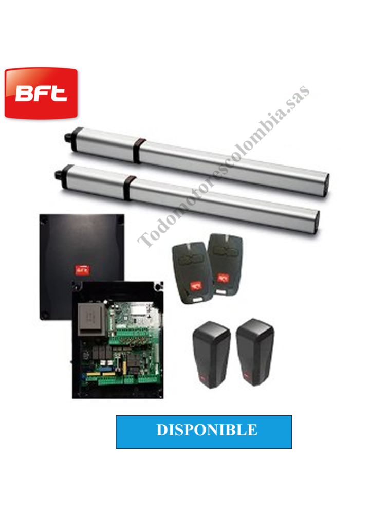 Kit Automatisation Porte BFT LUXFC2B - Paire D'opérateurs - NEUF