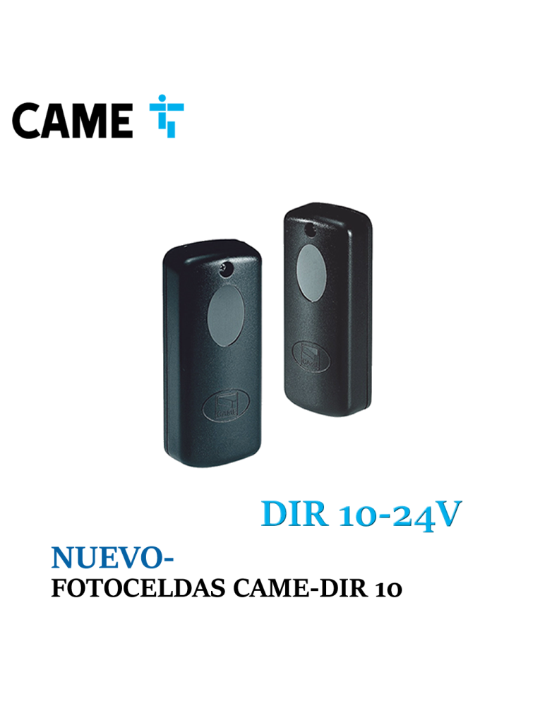 Fotocelda Came Dir 10, contacto Nc, 24v/12v