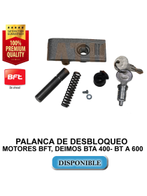 PALANCA DE DESBLOQUEO...