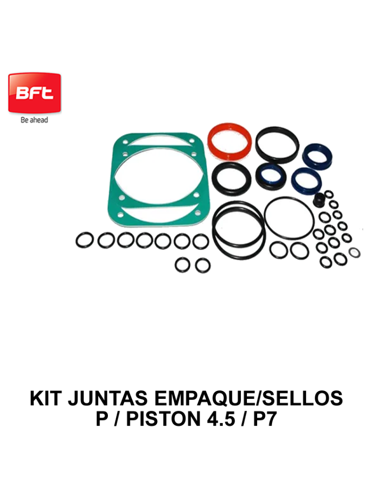 KIT SELLO DE JUNTAS Y EMPAQUES BRAZO HIDRAULICO P7/P4.5- BFT