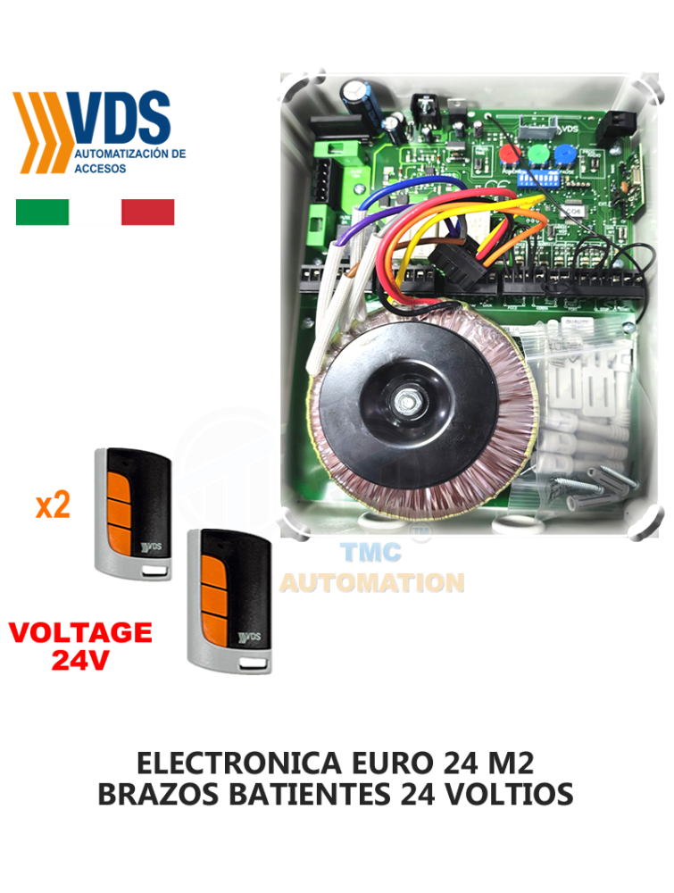 TARJETA ELECTRONICA VDS EURO 24, M2- 24V BATIENTES