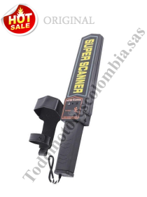 Detector de metales Super Scanner 12v, incluye Bateria