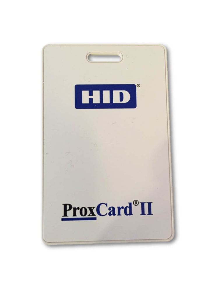 TARJETA HID PROXCARD II, 26 BITS X 10 UNIDADES