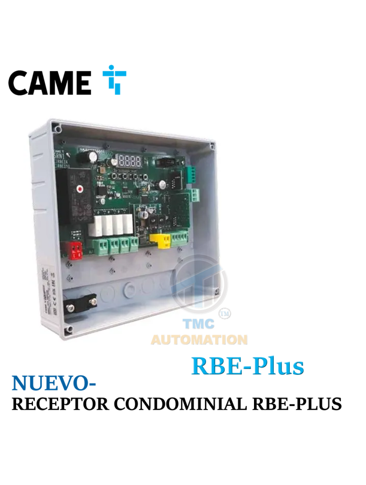 RECEPTOR CONDIMINIAL CAME RBE PLUS, 5000USUARIOS - 24V