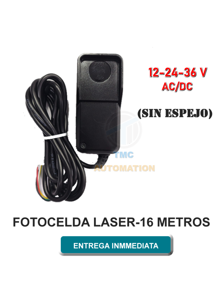 FOTOCELDA LASER 12-24-36V- NA/NC ( SIN ESPEJO)