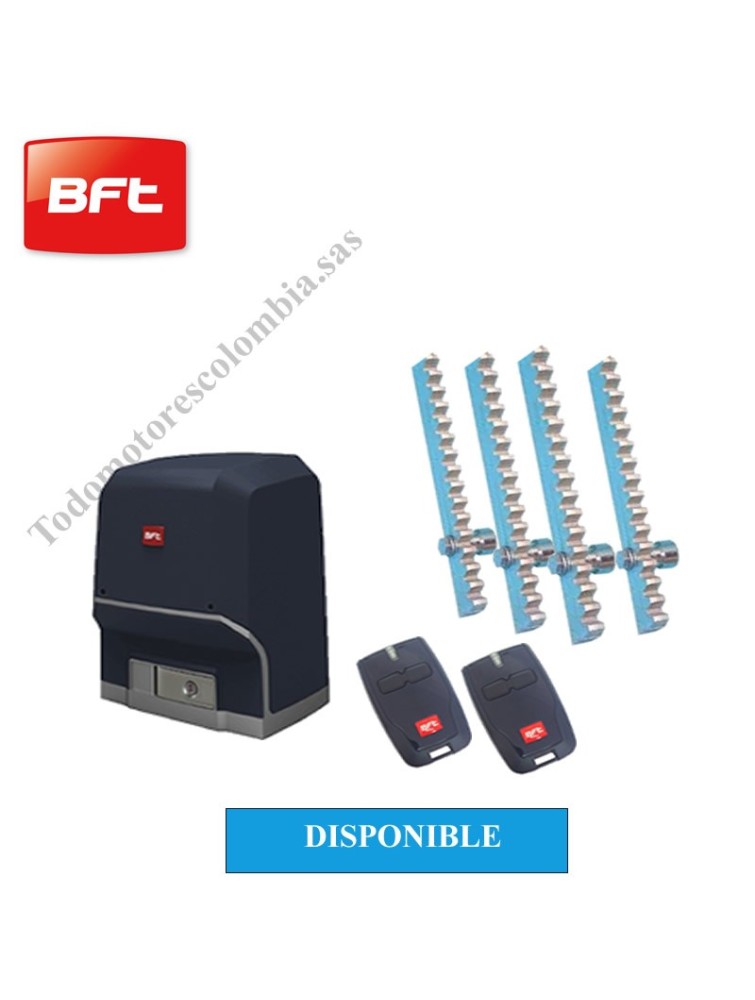 KIT MOTOREDUCTOR ELECTROMECÁNICO MARCA BFT MODELO ARES BTA 1000