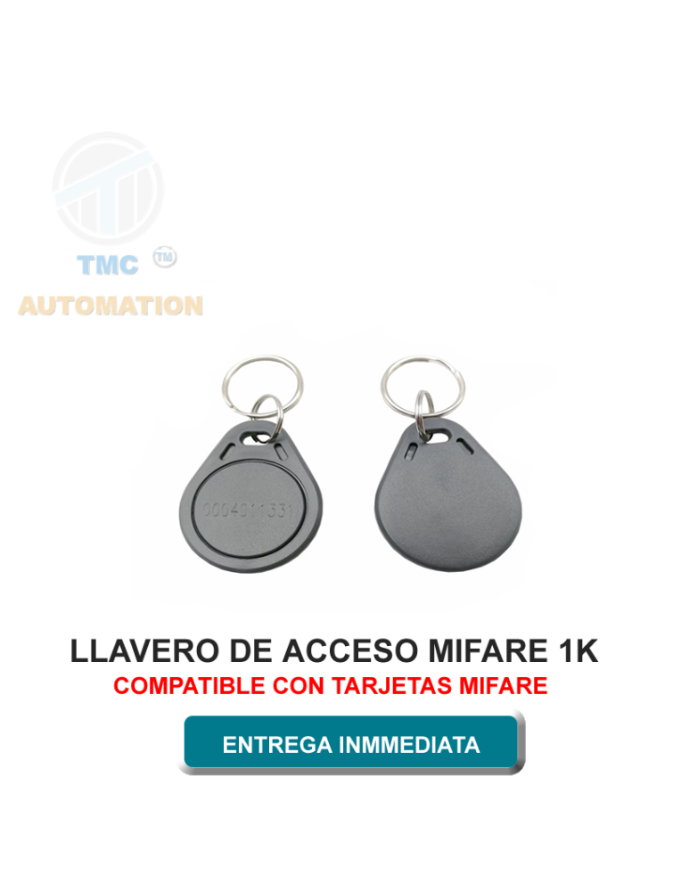 PACK 10 LLAVEROS  MIFARE 1K