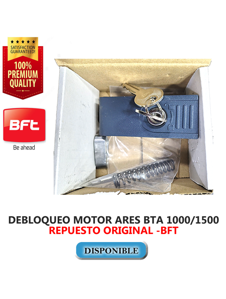 KIT DESBLOQUEO MOTOR ARES BTA 1000/1500 KG- BFT