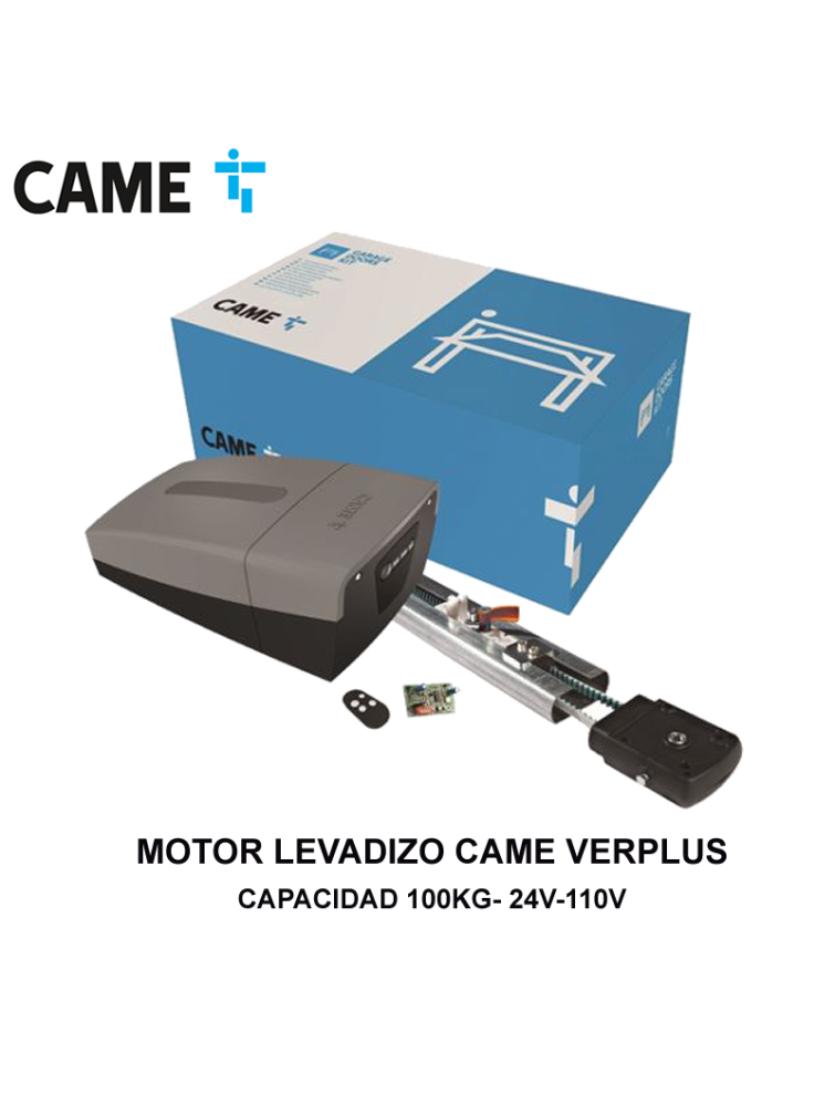 Motor CAME VER PLUS puertas seccionales y batientes