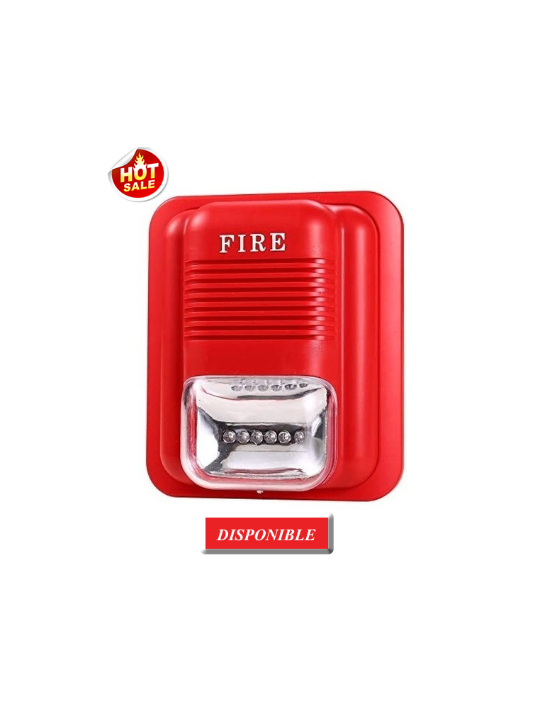 Sirena Strobo 12v/24v, 3 tonos
