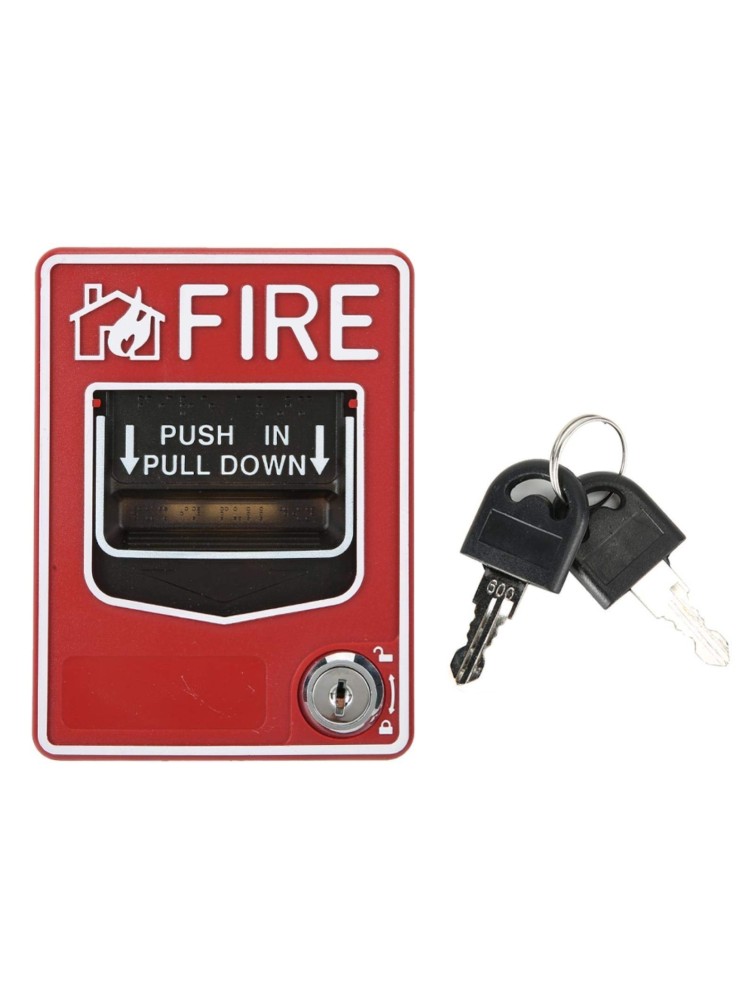 Activador Manual centrales contra incendios Incluye : 2 llaves