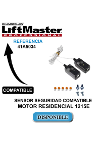 SENSOR SEGURIDAD COMPATIBLE...