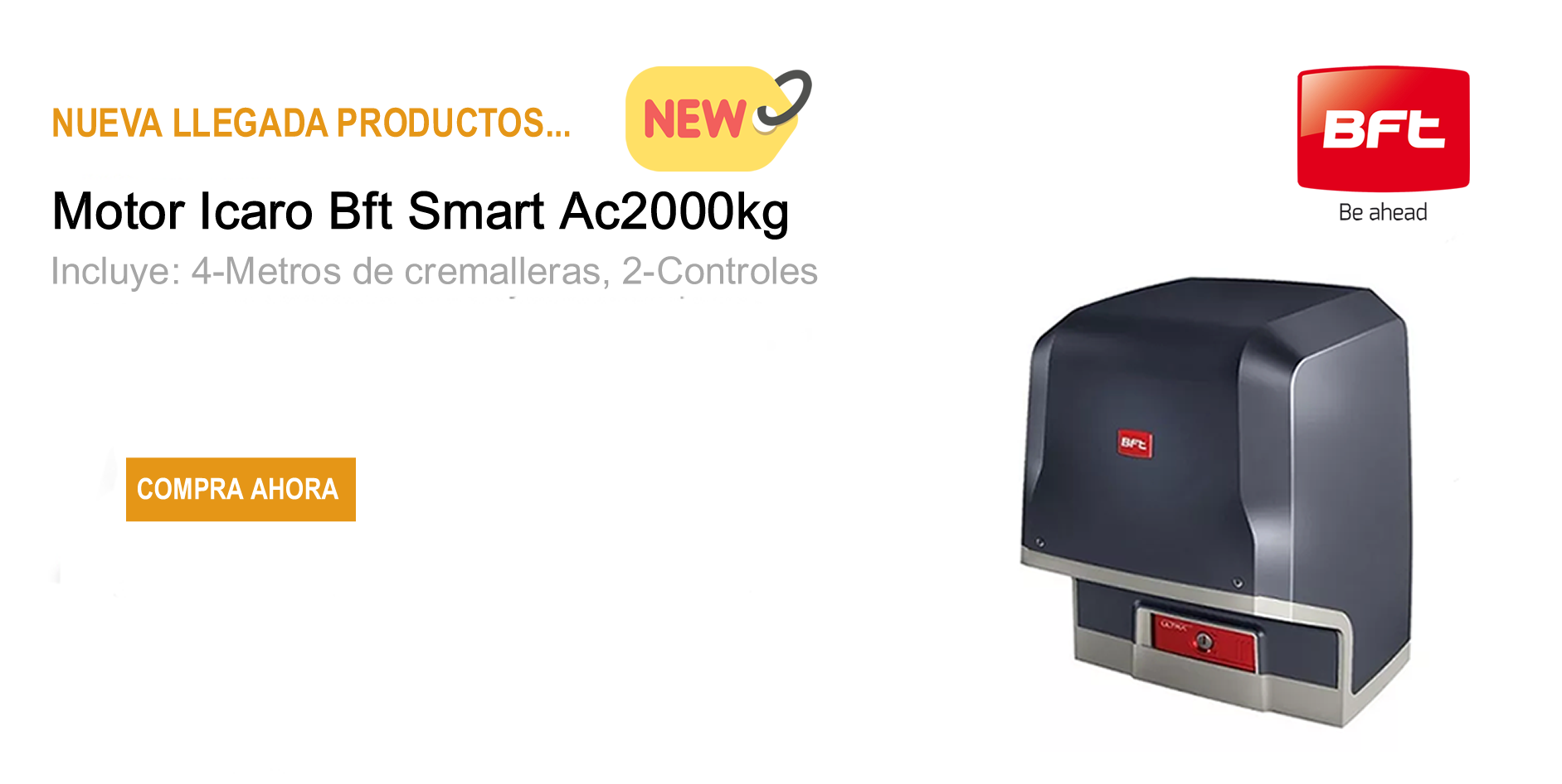 MOTOR ICARO BFT SMART AC2000KG